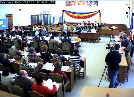 Şedinţele Consiliului Local, transmise live pe internet